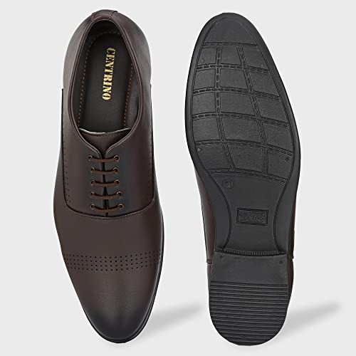 Image of Centrino Formal Shoe for Men | Soft Cushioned Insole for All-Day Comfort | Premium Craftsmanship & Durable Build |Stylish & Elegant Design | Perfect for Office, Business Casual & Formal Attire (2824)