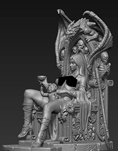Figura de Resina Guerrero Antiguo sin Armar 1:24 miniatura 1