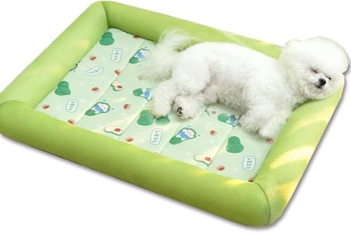 Cutdred ペットシーツ ペットマット L 猫 犬 トイレシート 防水 滑り止め 漏れ防止 速乾 超吸収 下敷き ペット用 介護用 多頭飼い (L,グリーン)