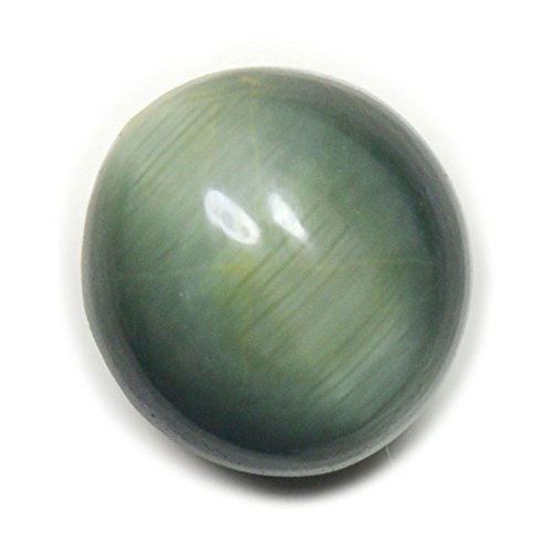 Œil de chat Lehsuniya gemme naturelle 3,4 carats pour bague sur mesure