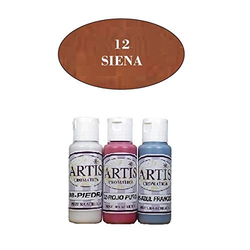 PINTURA ACRÍLICA ARTIS CROMÁTICA 60 ML SIENA