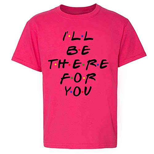 Pop Threads Ill Be There for You Retro 90s Song Quote Baby Toddler Kids Girl Boy T-Shirt