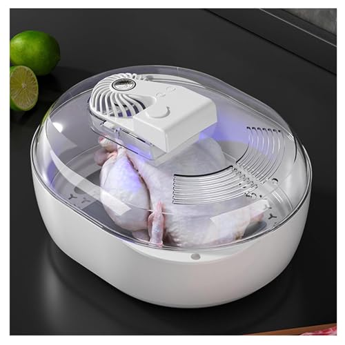 MWSHIYUQING 6 In 1 Bandeja Descongelar Alimentos DescongelacióN RáPida Y EsterilizacióN UV, Accesorios De Cocina AtomizacióN Y PreservacióN UltrasóNica, Charola Descongelar CóModo, Seguro Y RáPido