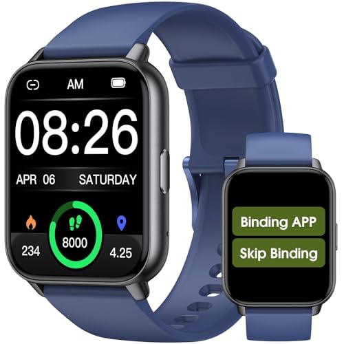 Pautios Pedometer Watch Senior Friendly No App/Phone Required, Waterproof Fitness Tracker Watch with Step Counter Calories/Sleep Tracker for Walking Running for Men Women