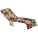 Gernian Strand Stuhl Bezug Chaise Longue Handtuch Bezug mit Tasche 210X73CM Rutschfester Lounge Stuhl Strand Tuch Schwimmbad Liege Bezug A