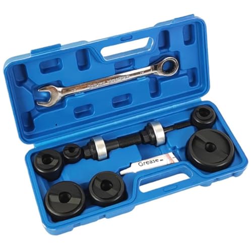 Manual Knockout Punch Kit, Hole Punch Driver Kit, Conduit Hole 1/2 to 2 inch, Electrical Hole Cutter Set, Heavy Duty Metal Sheet Knock Out Box KO Tool Kit Metal Sheet Puncher