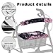 Rnyleeg Cute Axolotl Walker Seat Covers for Ladies Cherry Blossom Rollator Walker Seat and Backrest Covers Reusable Rollator Decor Accessories for Home