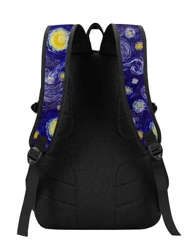 Image of rickyh style School Backpack Travel Bag for Men & Women Lightweight College Back Pack with Laptop Compartmen