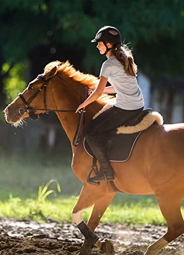 Baleaf Girls Horse Riding Pants Kids Equestrian Breeches Knee-Patch Youth Schooling Tights Pocket Upf50+ Black L #TOP5