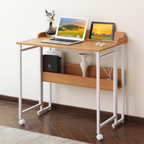 パソコンデスク 机 PCデスク ゲーミング折りたたみ幅82奥行56 高さ80cm Amazon | Okeysen パソコンデスク 机 PCデスク ゲーミング