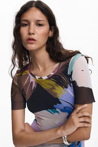 DESIGUAL ABITO LUNGO DONNA NERO