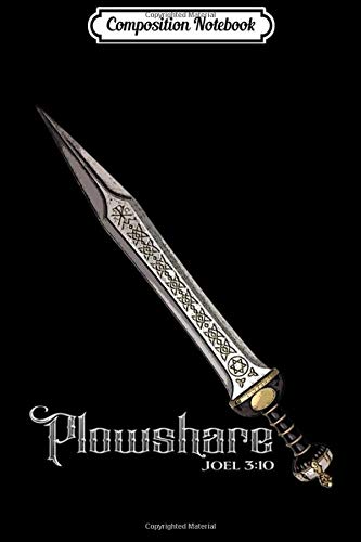 Composition Notebook: Red Chi Rho Brand Plowshare Journal/Notebook Blank Lined Ruled 6x9 100 Pages