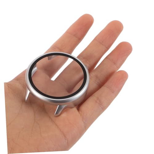 Pack 2 fundas protectoras de PC con cristal templado integrado para reloj inteligente 4