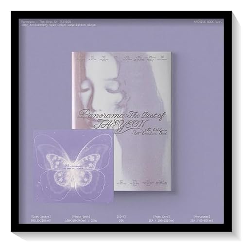 TAEYEON (テヨン of GIRLS’ GENERATION) - Panorama : The Best of TAEYEON 韓国盤 (2種 SET (ARCHIVE BOOK Ver. + DIGIPACK Ver.))