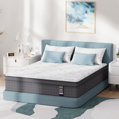 California King 14" Hybrid Gel Memory Foam Mattress