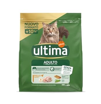 Ultima Cibo per Gatti Adulti con Pollo, 440g