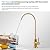 Drinking Water Faucet for Kitchen Sink, Kitchen Water Filter Faucet Stainless Steel for Reverse Osmosis or Water Filtration System Beverage Non-Air Gap RO Faucet Brushed Nickel Finish