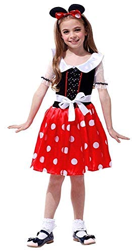 Lovelegis Costume Topolina Carnevale Topo Minnie