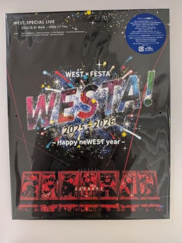 WEST×FESTA WESTA! 2025-2026 -Happy neWEST year- �E�G�X�g�A�C�h�� �X�y�V�������C�u ����� Blu-ray