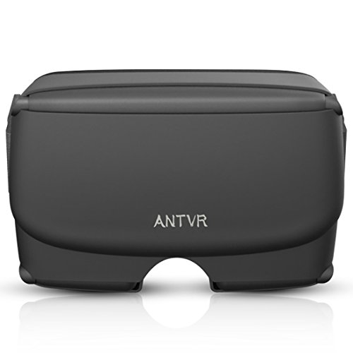 Image of ANTVR 3D Immersive Virtual Reality Glasses Cardboard VR Box Headset for 5.0 inch-6.0 inch Smartphone Xiaomeng - Black