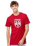 Pontiac Fiero Logo Tee (L, Red)