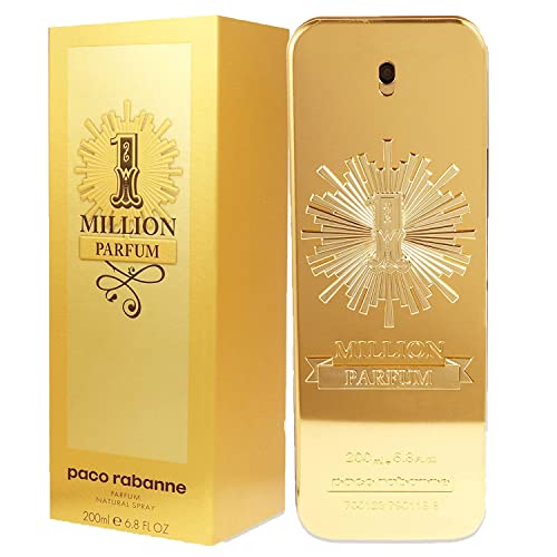 Paco Rabanne 1 Million Fragrance For Men - Fresh And Spicy - Notes Of Amber, Leather And Tangerine - Adds A Touch Of Irresistible Seduction - Ideal For Men With Rebellious Charm - Edt Spray - 3.4 Oz