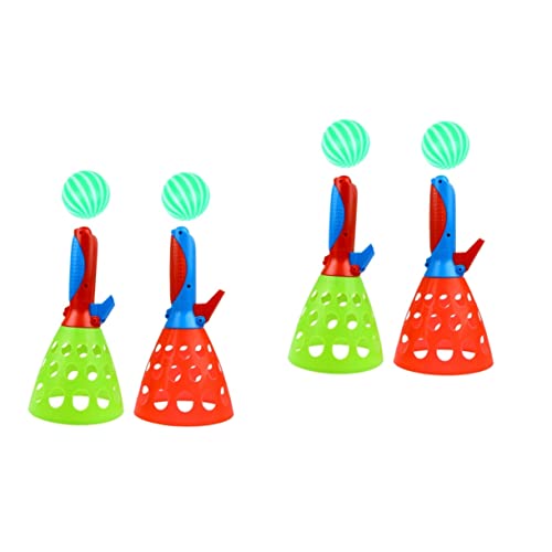 Toyvian 2 Pares Pegar A Bola Brinquedos Infantis Ao Ar Livre Tylonal Brinquedos Ao Ar Livre Para Cri