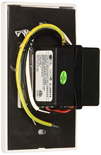 Goodlite G-20015 Led Universal (Vertical-Horizontal) Indoor Outdoor Step, 3W 200 Lm Stair Light 120V, 3000K Warm White #TOP1