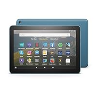 Fire HD 8-Tablet, 8-Zoll-HD-Display, 32 GB, Dunkelblau, Mit Werbung, für Unterhaltung unterwegs
