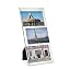 Trade Shop - Portafoto Cornice Per Foto Poster Quadri Tele 15x20 Cm Negro Con 70302 Bordes De Oro 49144248