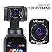 Produktbild Ulanzi OP-8 Magnetisches Fischaugenobjektiv für DJI Osmo Pocket-Kamera, Weitwinkel-Makro-Linsen Osmo Pocket Gimbal Accessories