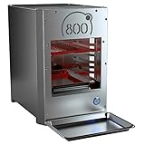Mehrere Einschübe für unterschiedliche Einsatzmöglichkeiten und differenzierten Temperaturen 280° bis sogar 850° ein wirklicher Powergrill