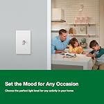 Lutron Ariadni/Toggler LED+ Dimmer Switch, Toggle Dimmer, Single Pole/3-way - Image 4