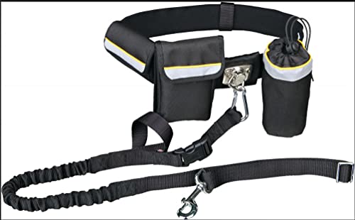 ドイツTRIXIE 犬用おやつポーチ ウエストベルトリード belt: 60120 cm/40 mm lead: 1.00ー1.35 m/25 mm 40kgのペットまで可能