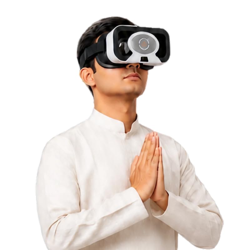 Image of Durlabh Darshan VR Headset +1 Year App Subscription