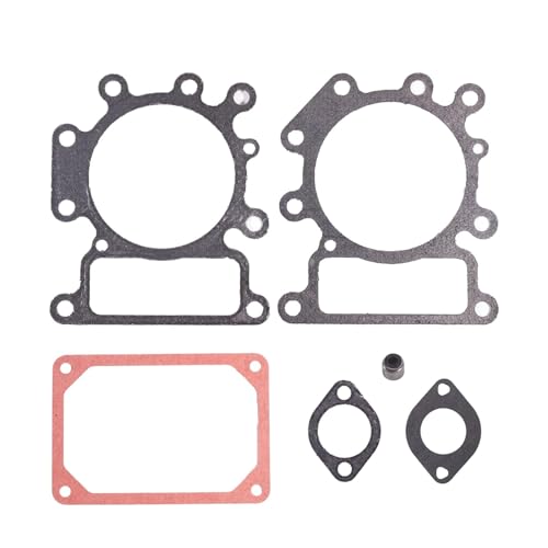 Image of D105 Valve Gasket Set for JD D100 D120 E110 L105 L100 L105 L107 L108 LA105 LA115 LA125 S1742 X145 Tractors Z225 EZtrak Mower Replaces MIU11490 MIU12707