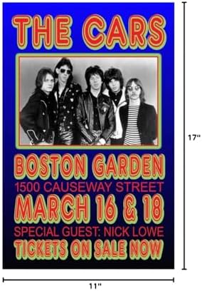 GENERIC THE CARS REPLICA 1982 CONCERT POSTER image 4