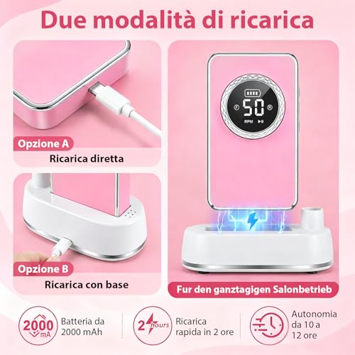 Ponceuse pour ongles professionnelle pour dépose de gel facile et rapide - 5