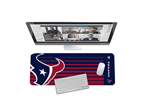 Image of SOAR NFL Unisex Multifunctional Desk Mat for Desktop, (31.5 inchx12 inch) - Ultra Soft Fabric with Non-Slip Rubber Backer - Water Resistant & Durable Nylon Stitching - Officially Licensed NFL, Desk Pad