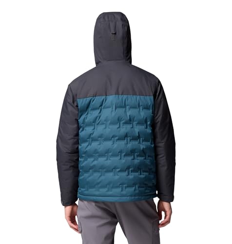 Image of Columbia Men Omni-Heat Inifnity Grand Trek II Hooded Hiking and Trekking Down Jacket