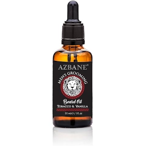 KENZADI Premium Argan Oil based tobacco and vanilla Beard Oil by Azbane Cover