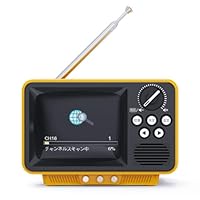 Amazon | WINTECH ワンセグテレビ ラジオ ポータブル 2.8インチ