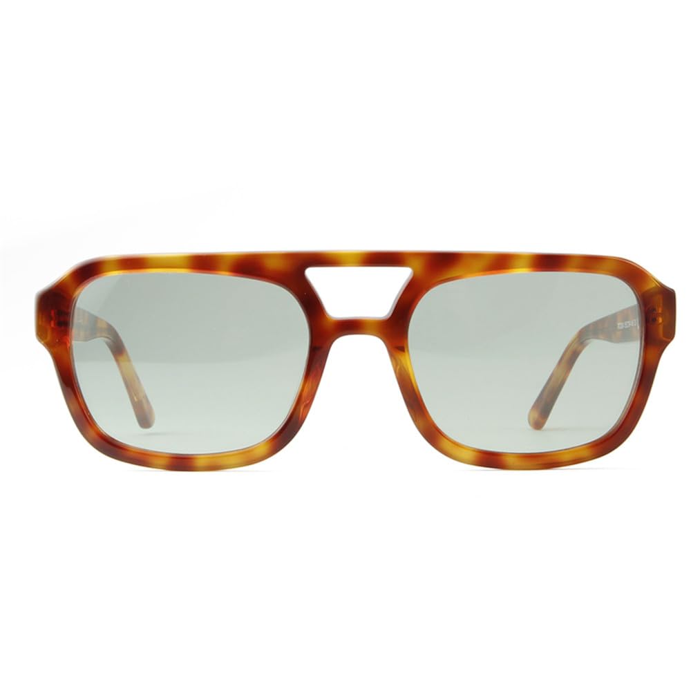 Occhiali da sole quadrati da donna Occhiali da sole in acetato bianco per uomo Occhiali grandi tonalità