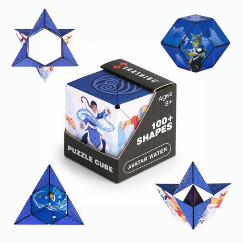 Image of Shashibo Avatar The Last Airbender Magnetic Puzzle Cube, Sensory Fidget Toy