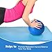 TRIXES Blau Pilates-Übung, Kräftigungsball, PVC, Yoga-Workout-Gymnastik-Übungshilfe, Gymnastikball, Pilates-Ball, Fitnessstudio-Zubehör, Trainingsgeräte