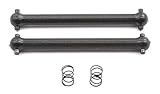 Team Associated 21030 Dogbones and Springs, Black