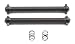 Team Associated 21030 Dogbones and Springs, Black