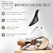 Fresh Flow Shoe Trees for Boots, Shoes & Sneakers | Travel Friendly & Light Weight Premium Plastic Shoe Tree | Shoe Care Products For Men & Women | Pack of 10 -Large