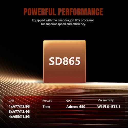 retroid pocket 5 retro handheld game console 8128g 55-inch touchscreen 1080p portable android gaming handheld with adreno 650 gpu amp wifi 6bt51 snapdragon 865 processor android 13 black