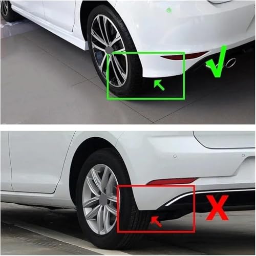 Garde-boue VW Golf pour éviter les éclaboussures de boue et rayures